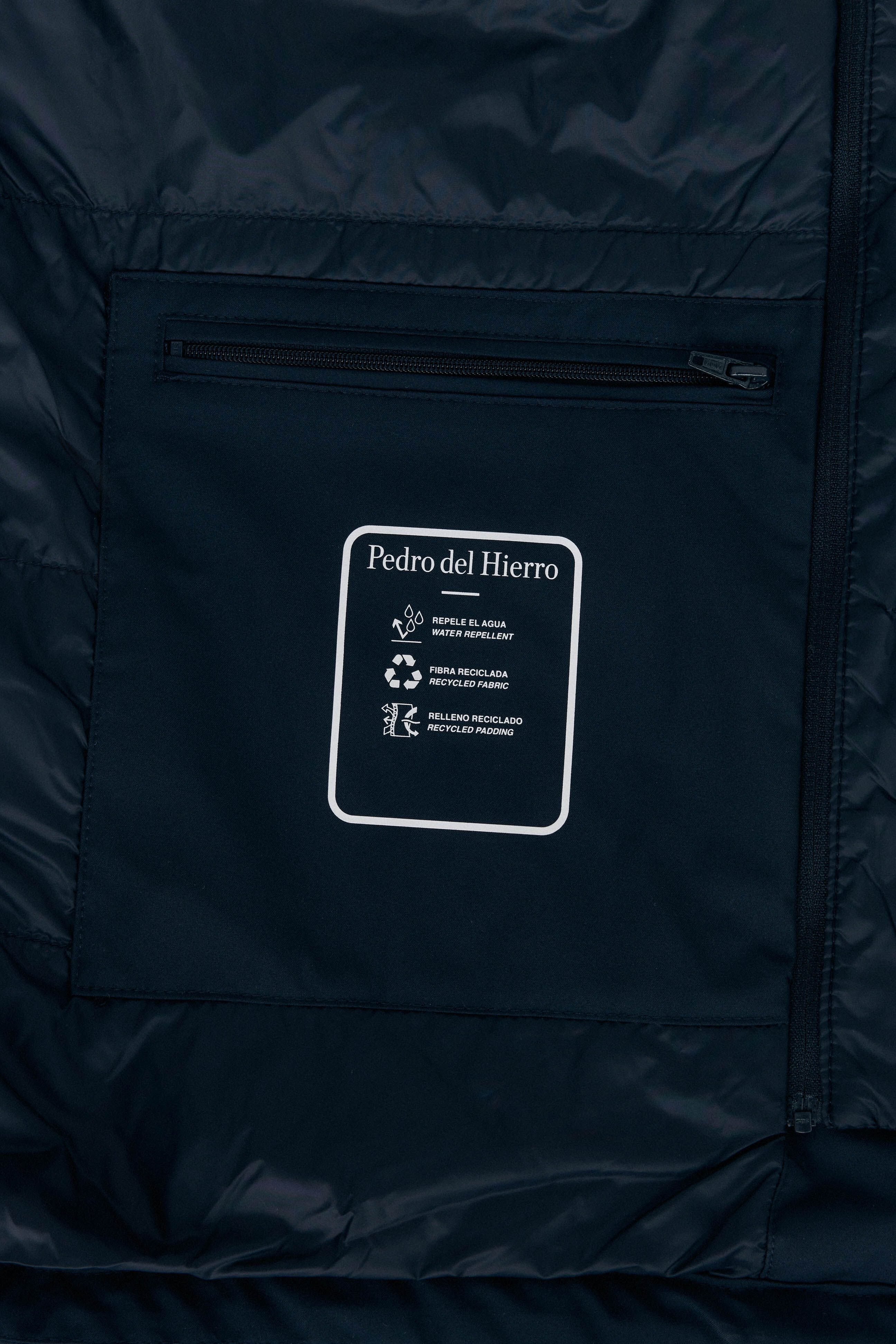 Pedro del Hierro Jacket with removable lining Blue