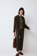 Pedro del Hierro Open sweatshirt Green