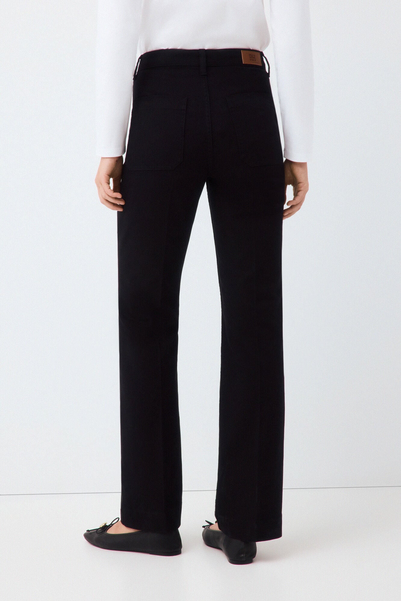 Pedro del Hierro Stovepipe jeans Black