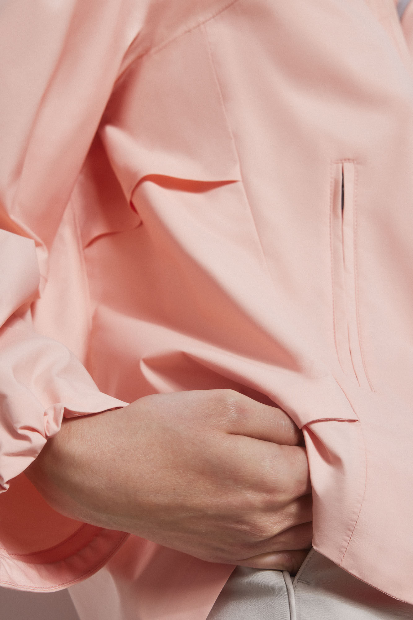 Pedro del Hierro GOLF hooded windbreaker Pink