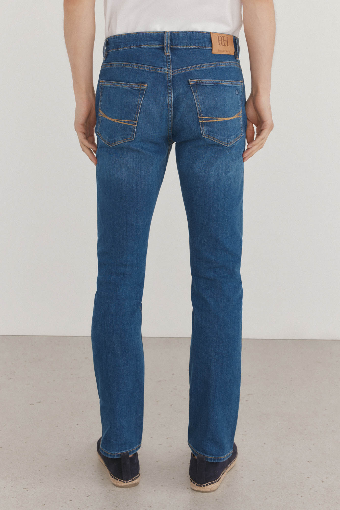 Pedro del Hierro Slim fit Premium Flex jeans Blue