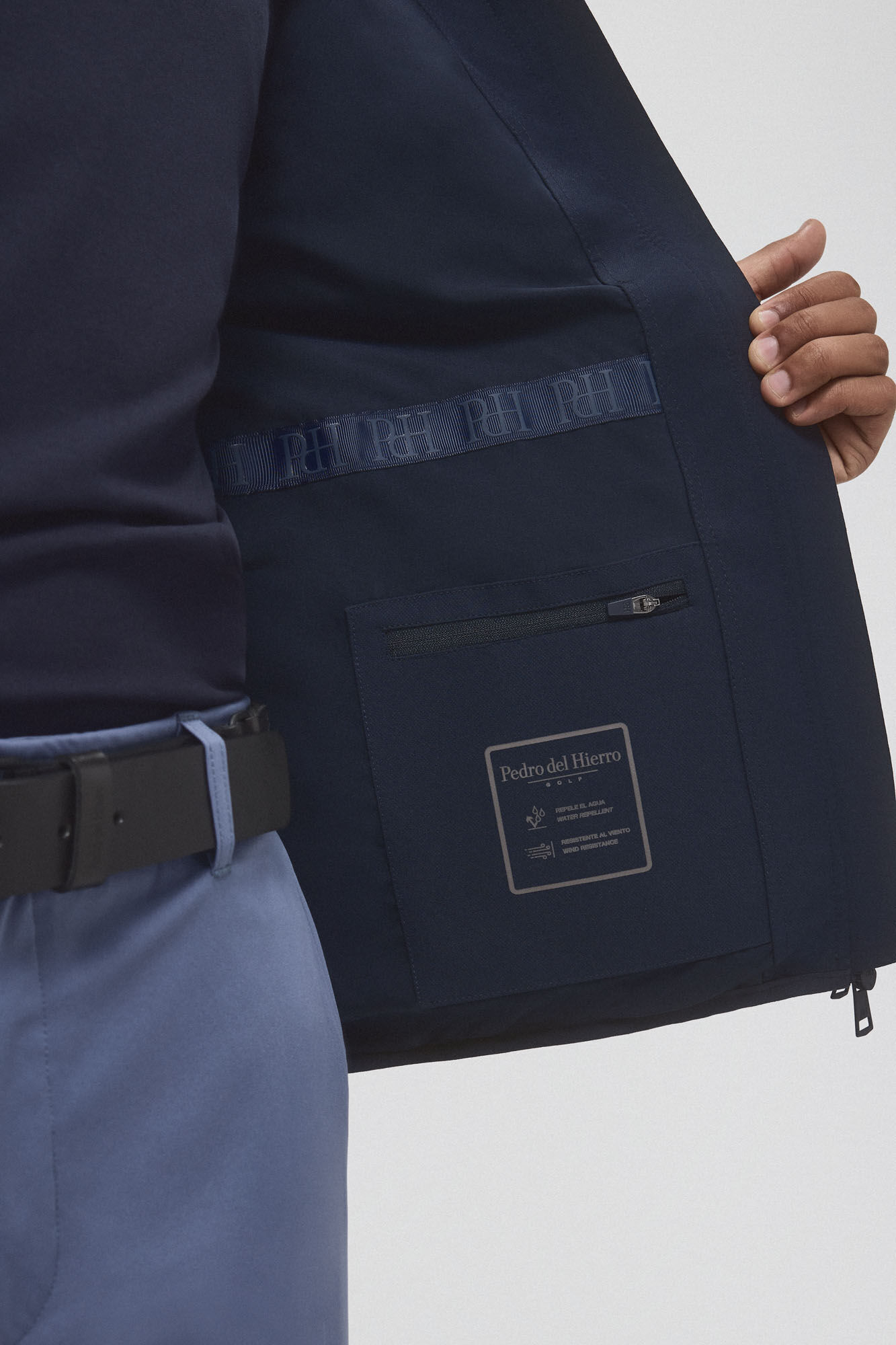 Pedro del Hierro Golf jacket Blue