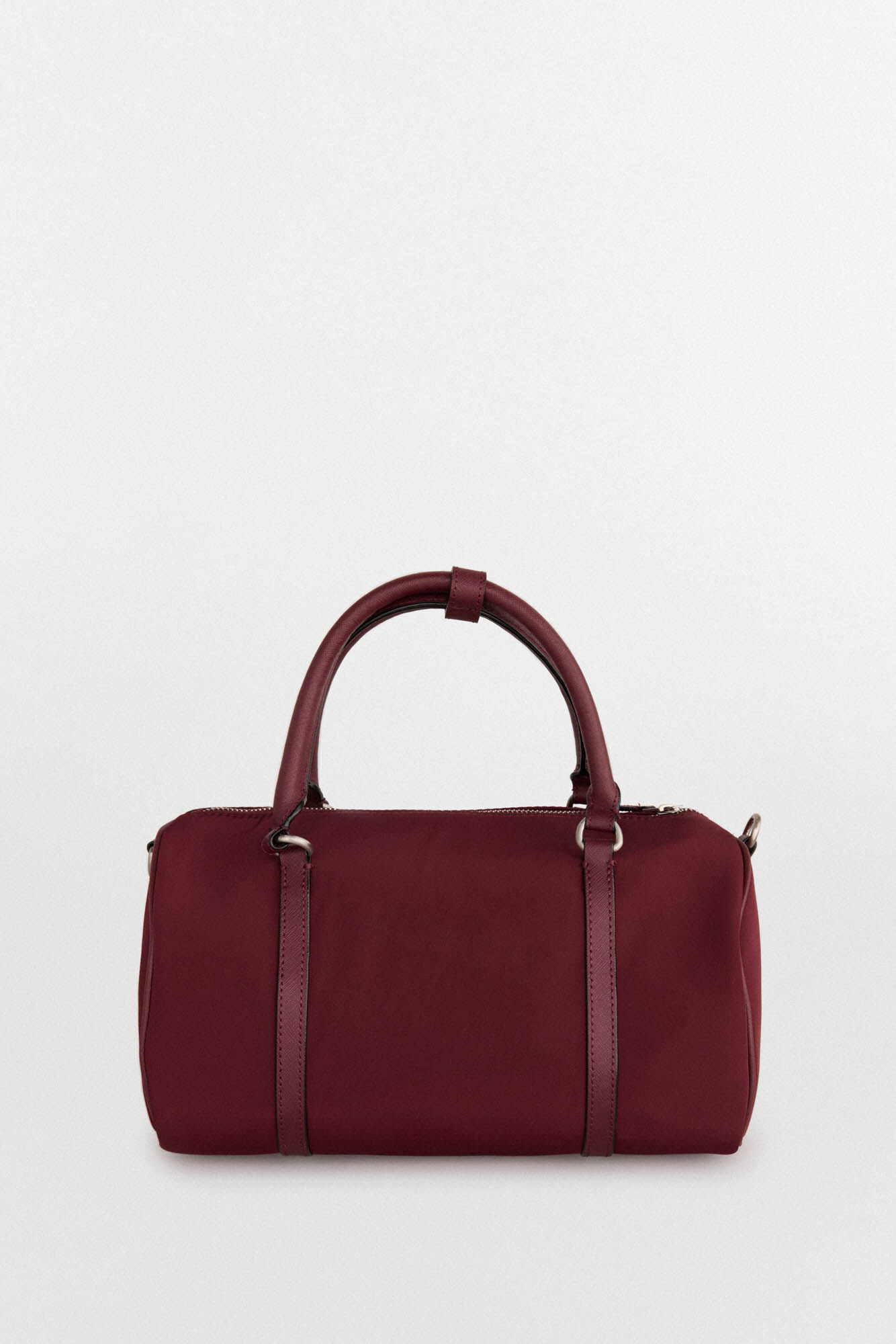 Pedro del Hierro Bowling handbag, bag crossbody bag Burgundy