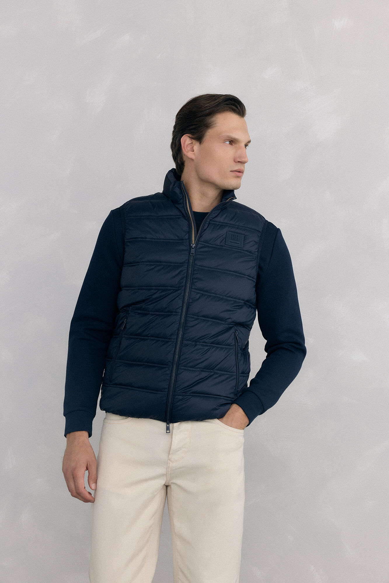 Pedro del Hierro Colete acolchoado ultraleve Azul