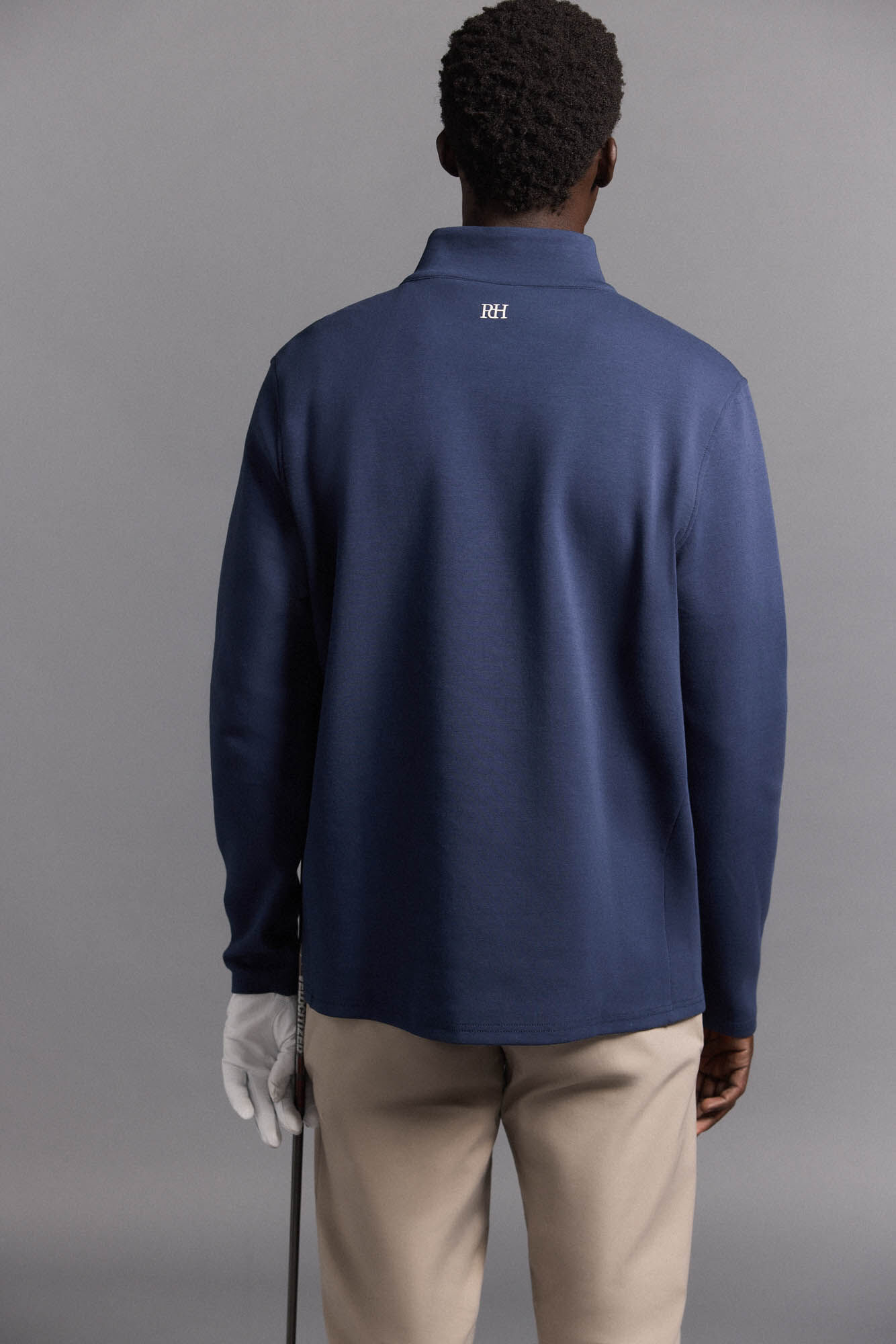 Pedro del Hierro fecho-&eacute;clair com Sweatshirt para golfe Azul