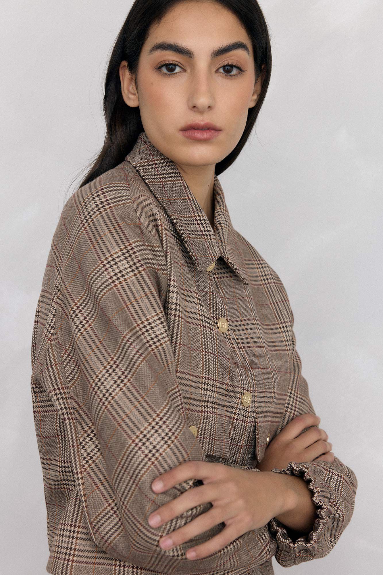 Pedro del Hierro Bombardeiro de caixa Harris Marrom