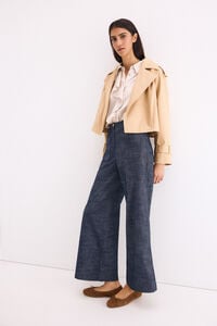 Pedro del Hierro Wide denim trousers