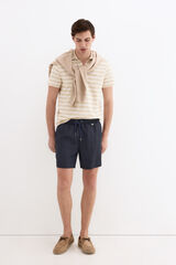 Pedro del Hierro Plain basic swimwear Blue