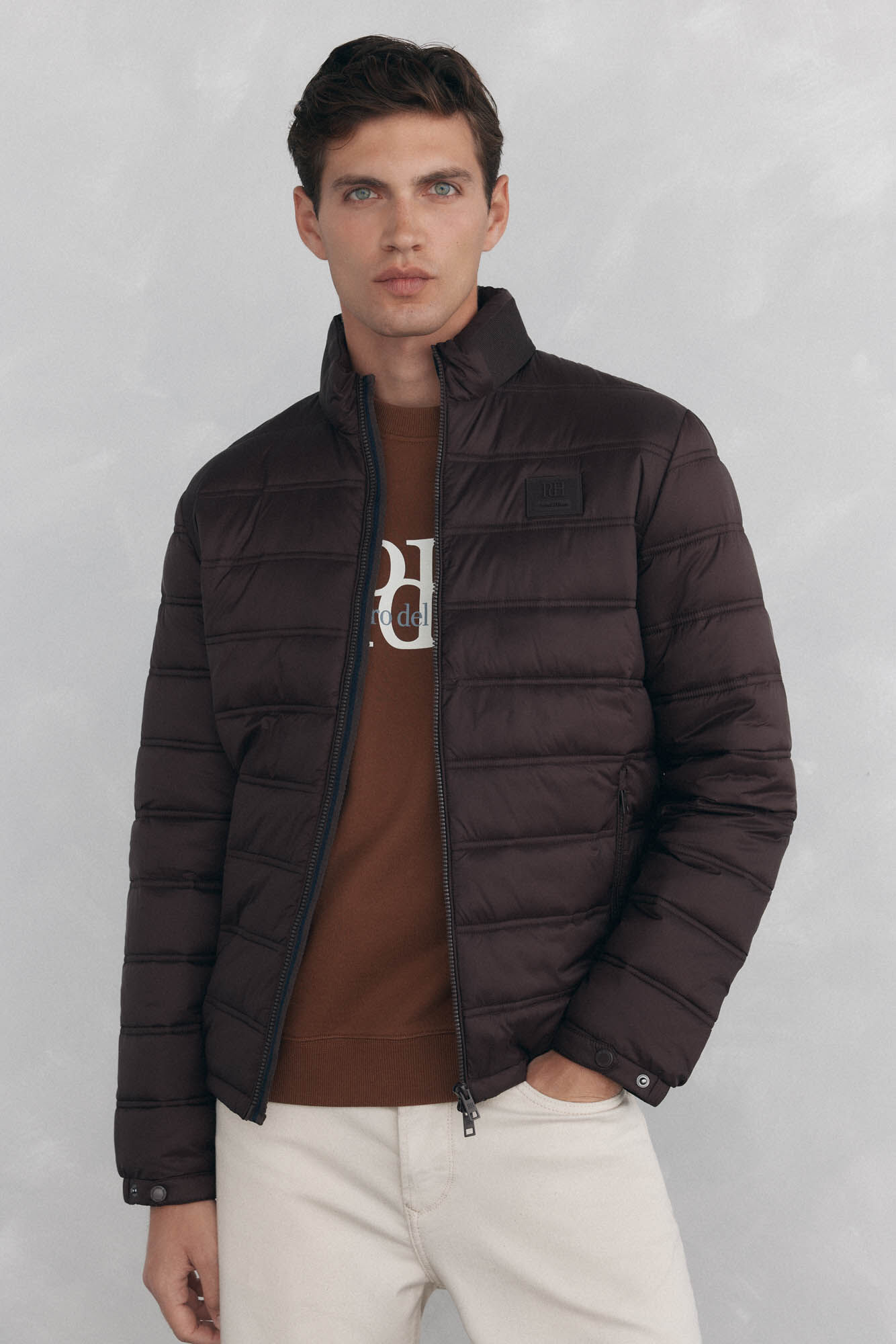 Pedro del Hierro Ultra-light quilted jacket