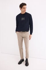 Pedro del Hierro Slim fit chinos Grey