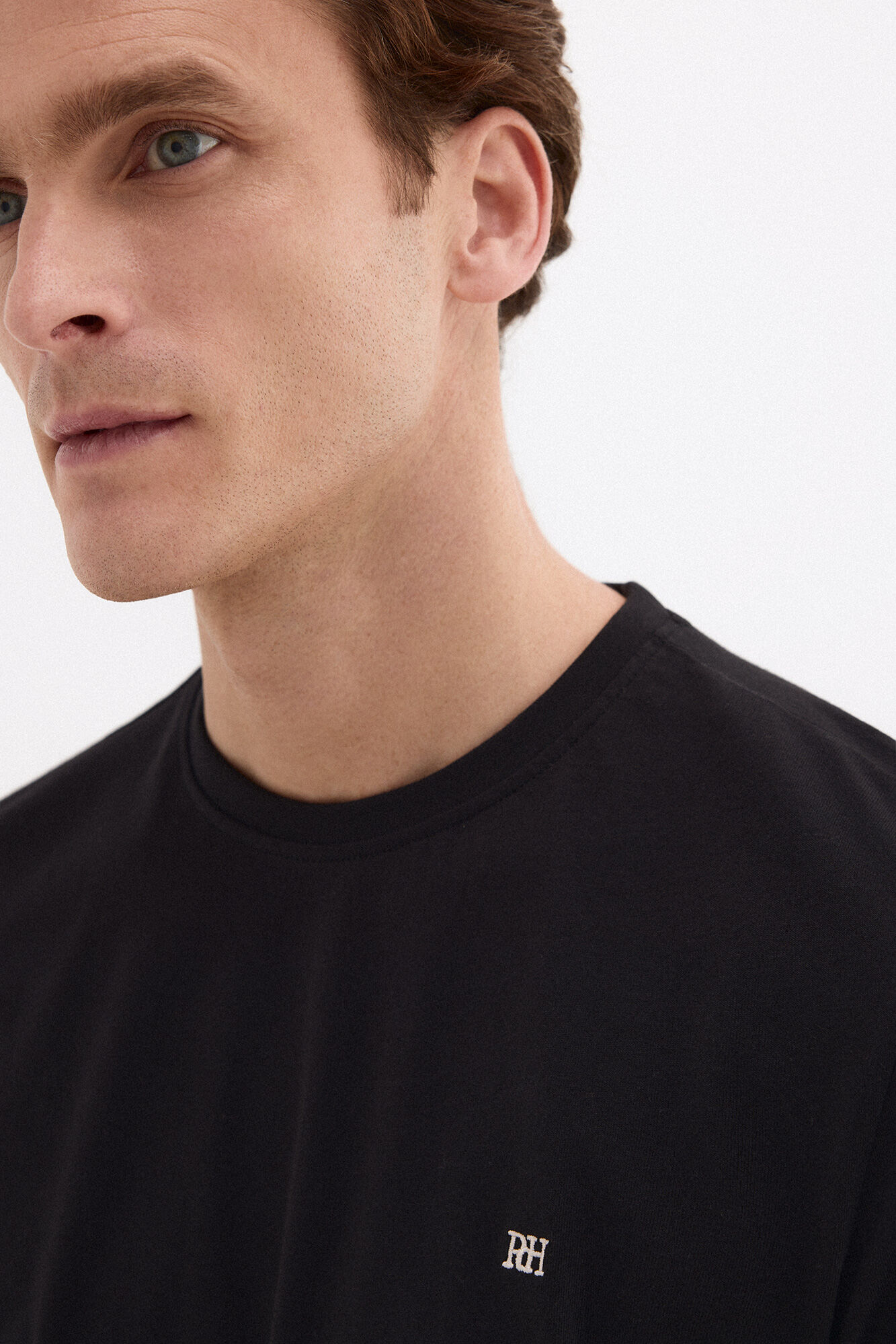 Pedro del Hierro Basic T-shirt Black