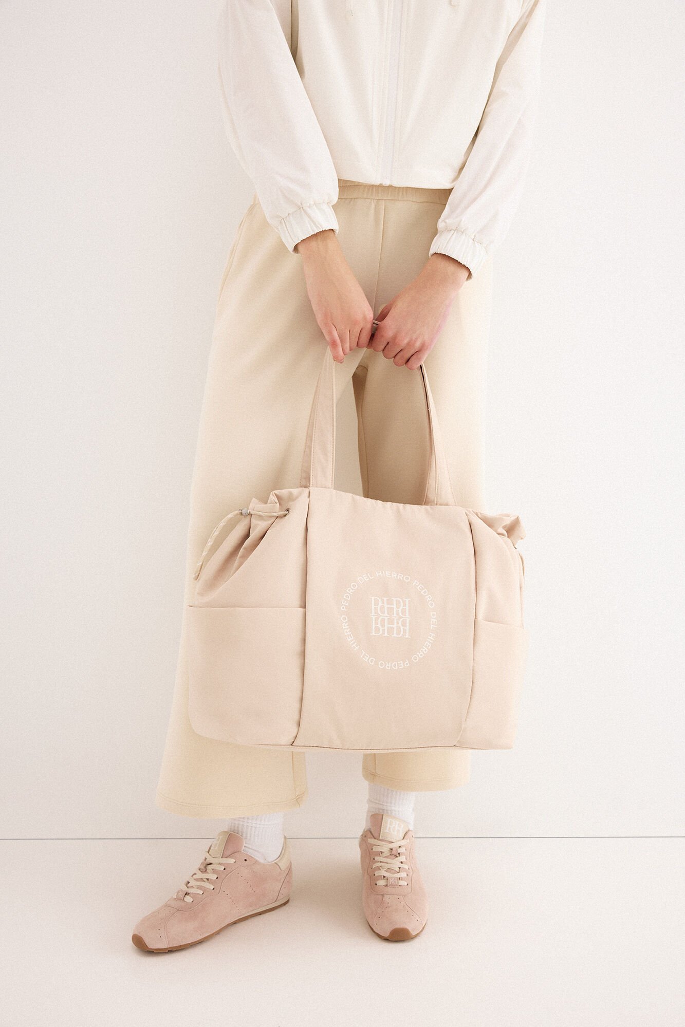 Pedro del Hierro Large canvas handbag