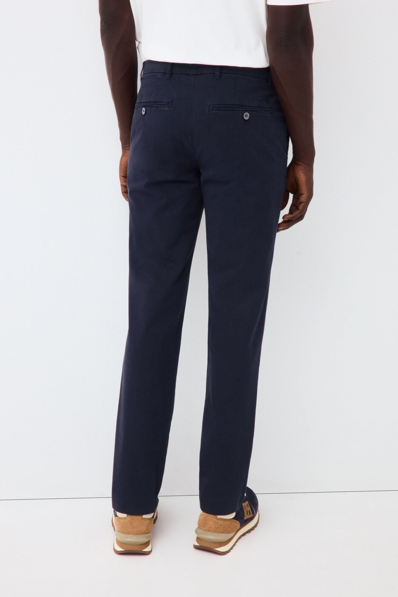 Pedro del Hierro Cal&ccedil;as chino premium regular Azul