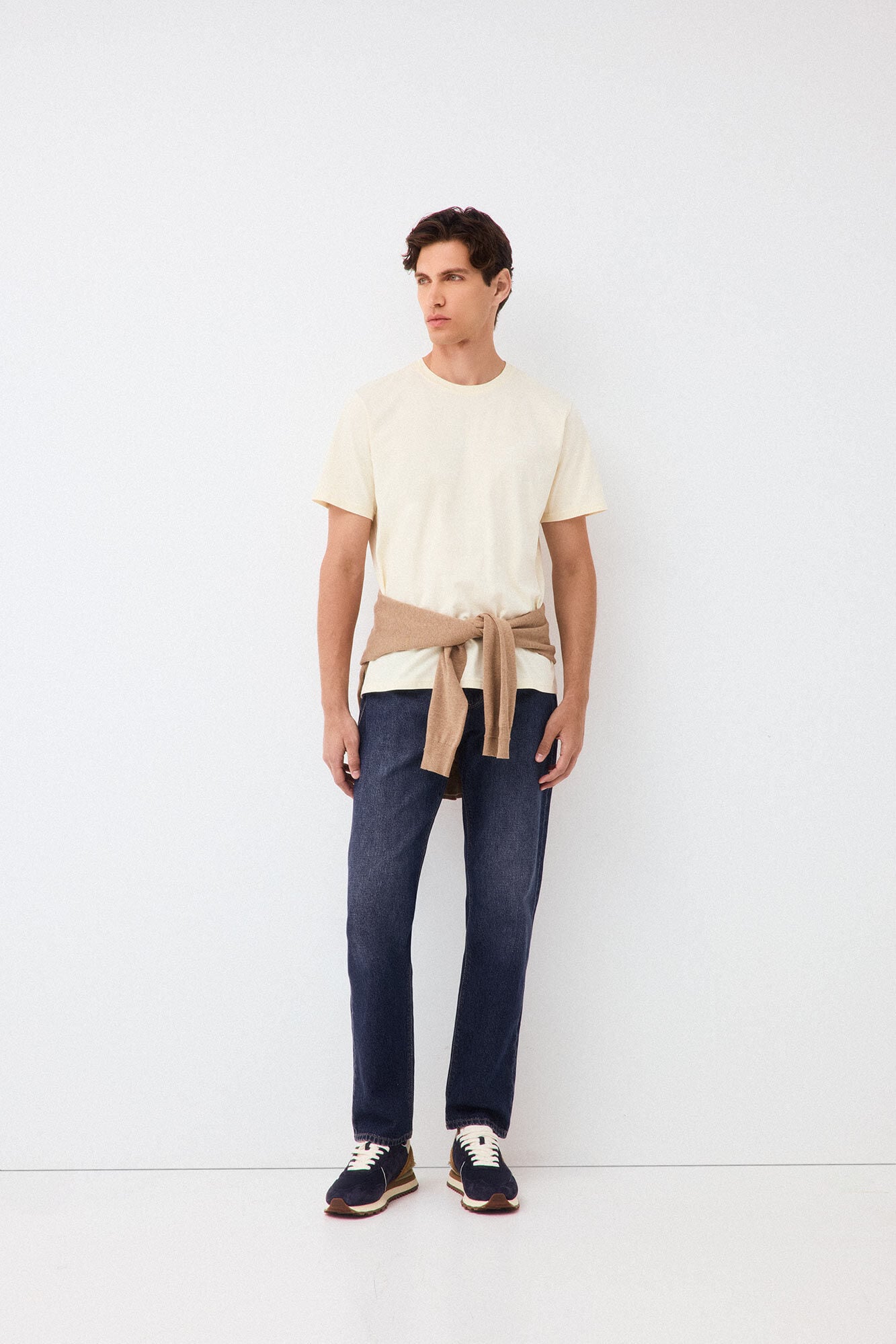 Pedro del Hierro Camiseta logo Amarillo
