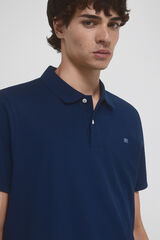 Pedro del Hierro Polo básico Azul