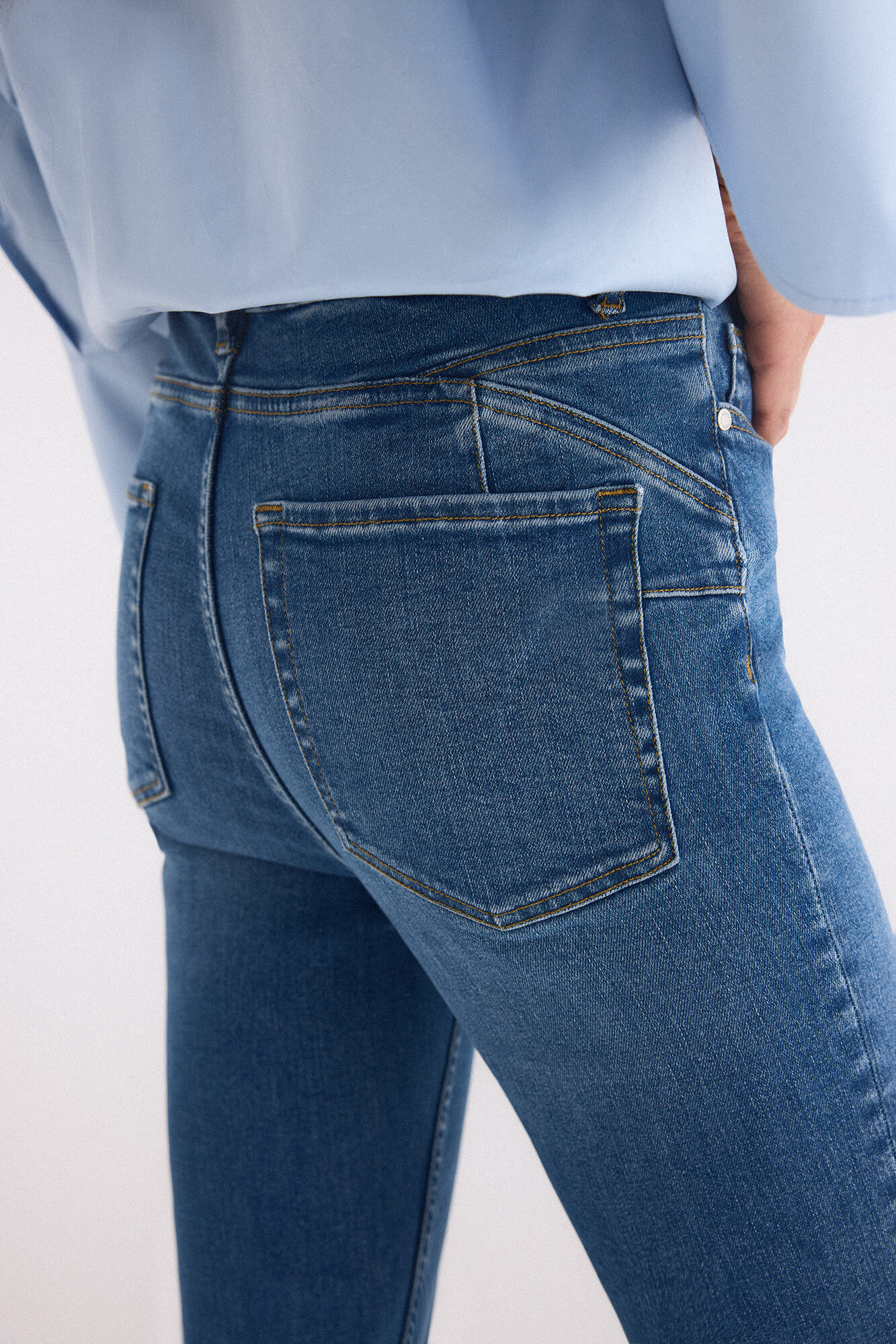 Pedro del Hierro Push up flare jeans Blue