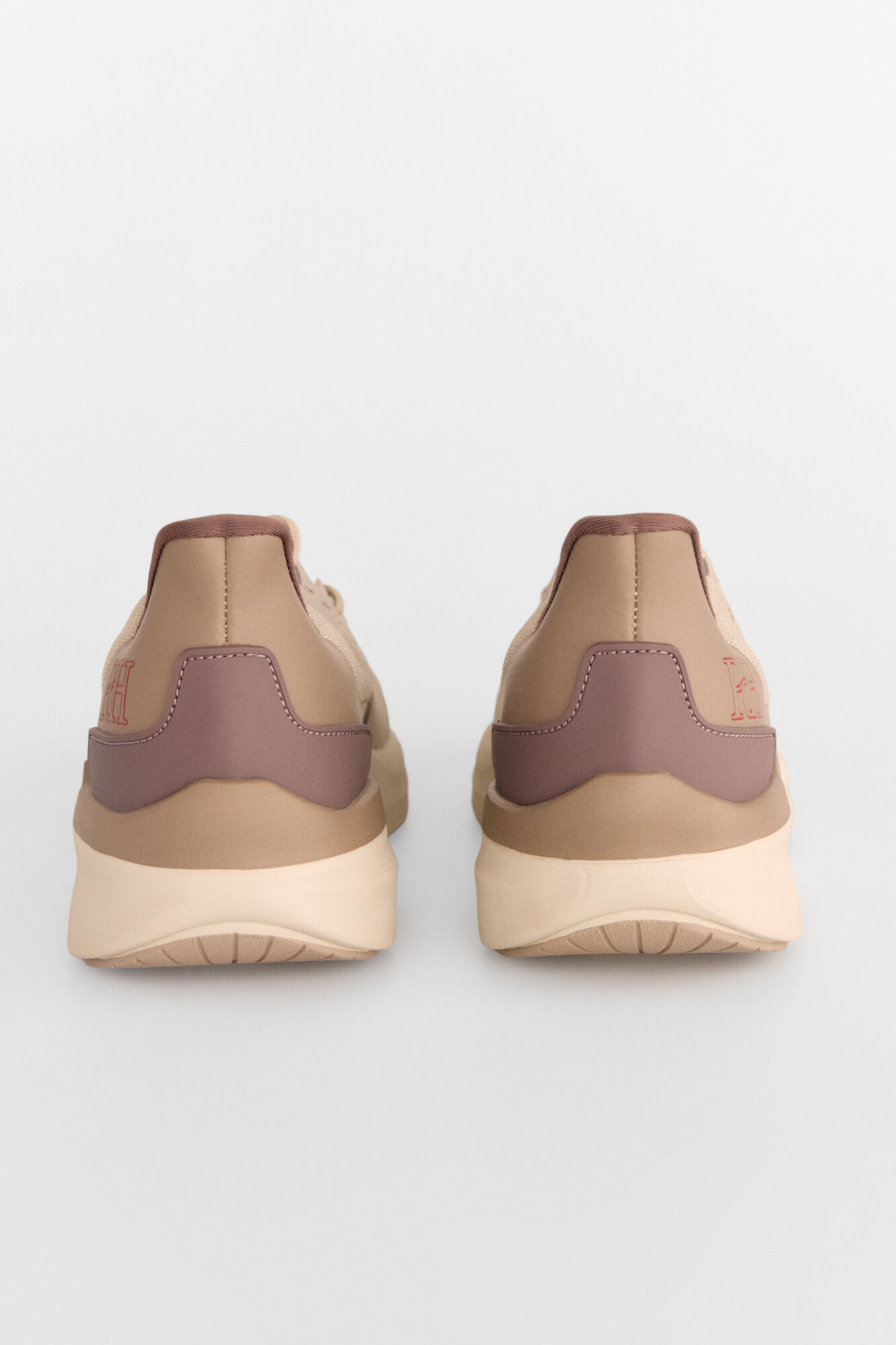 Pedro del Hierro Sapato t&ecirc;xtil com atacadores Marrom