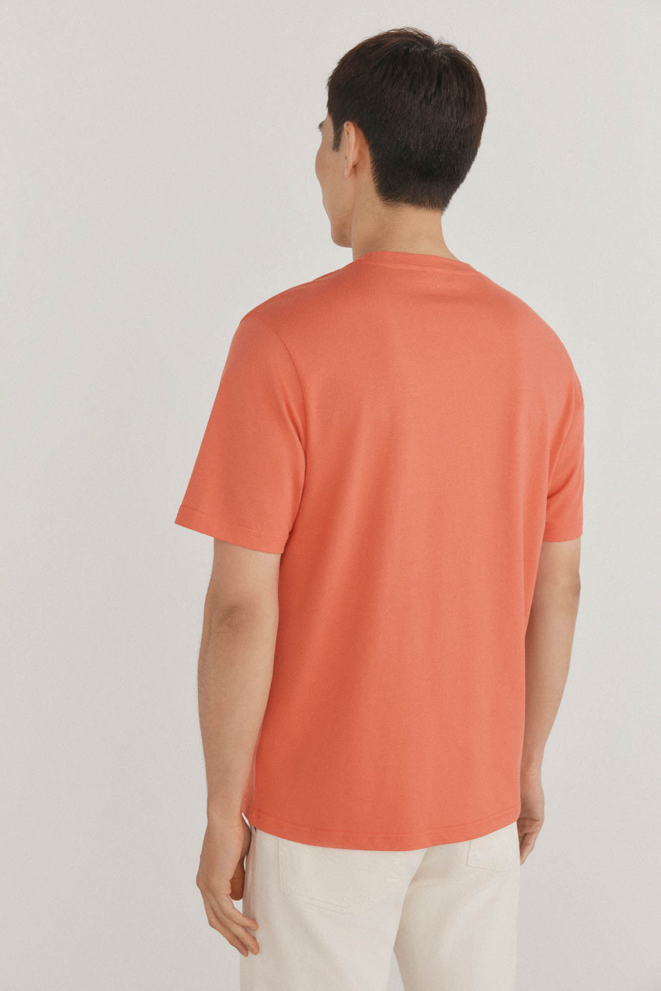 Pedro del Hierro Relief logo T-shirt Orange