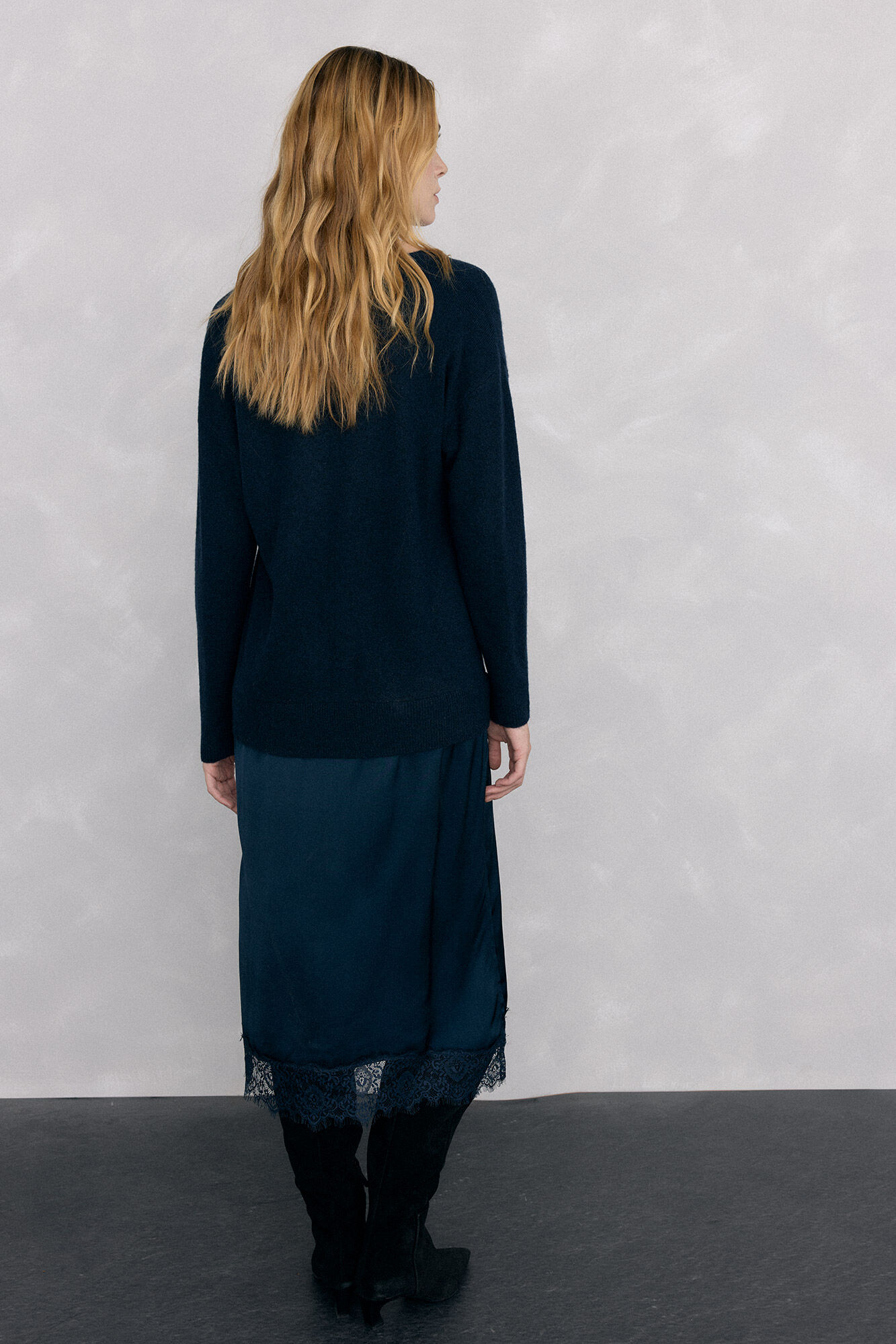 Pedro del Hierro Lingerie jersey-knit dress Blue