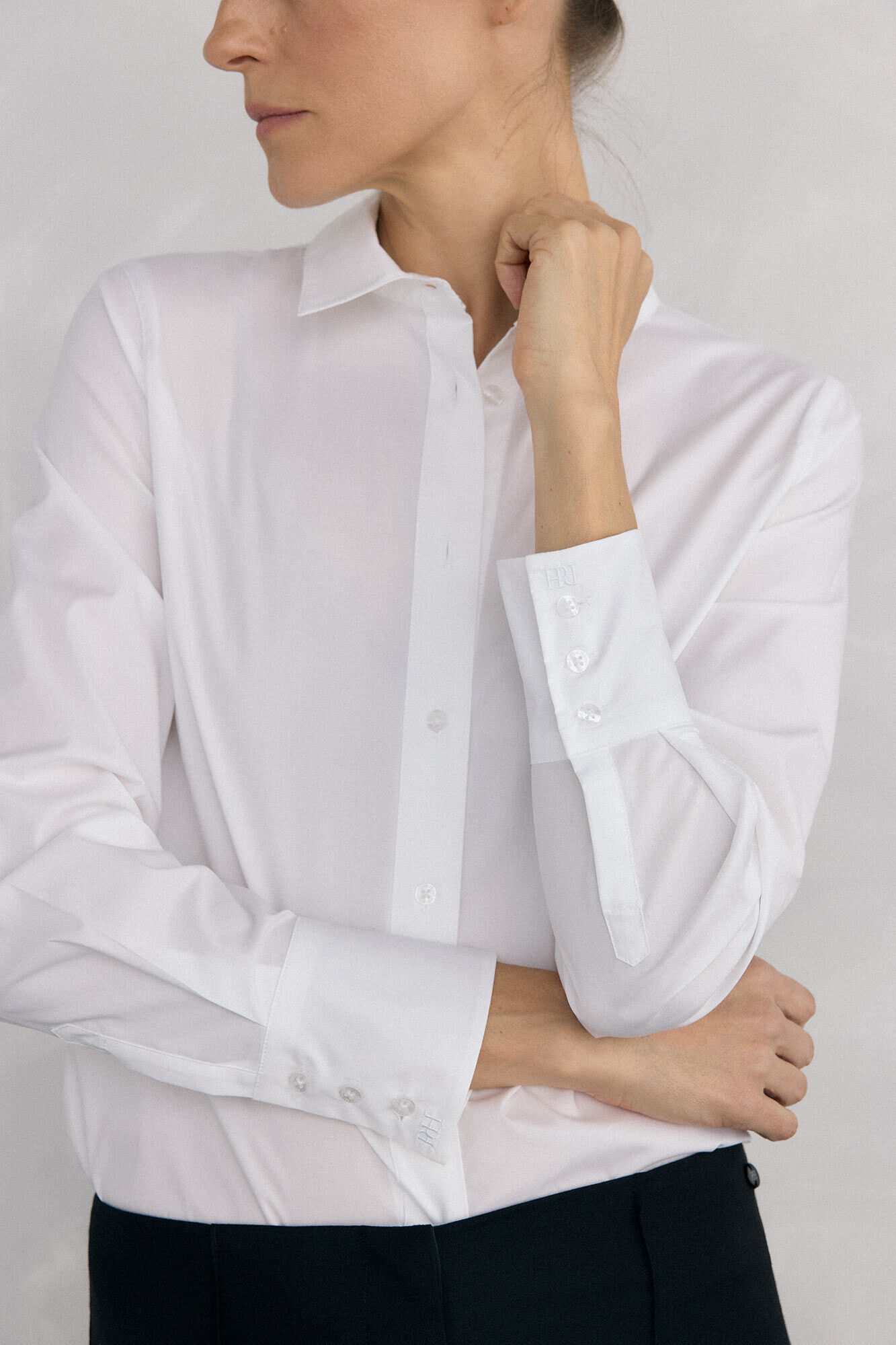 Pedro del Hierro Camisa b&aacute;sica easy iron White