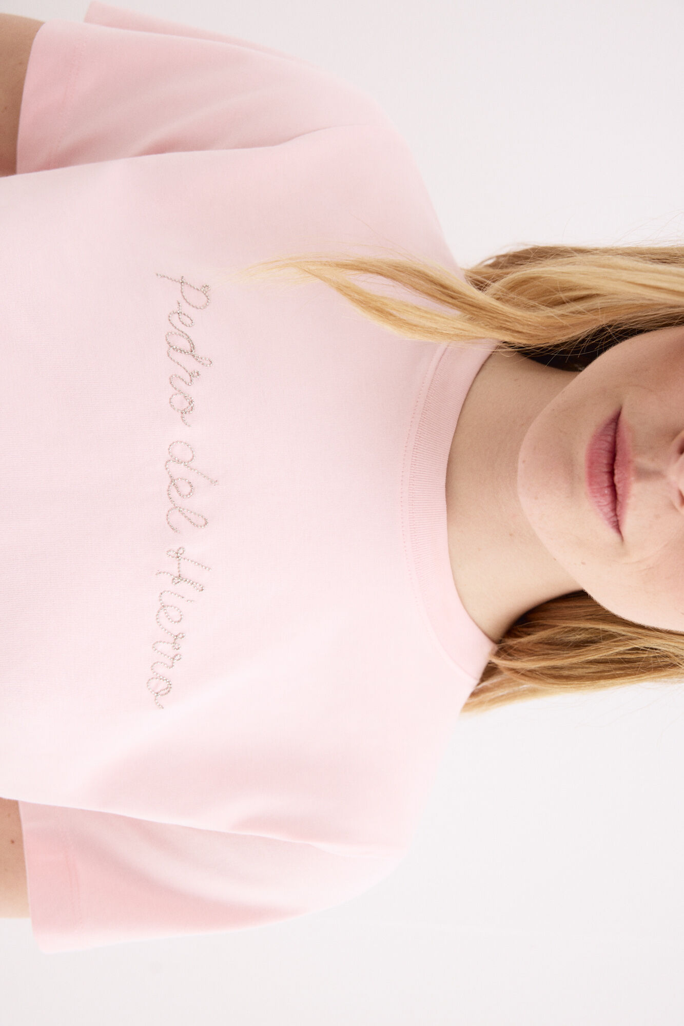 Pedro del Hierro Metallic logo short sleeve T-shirt