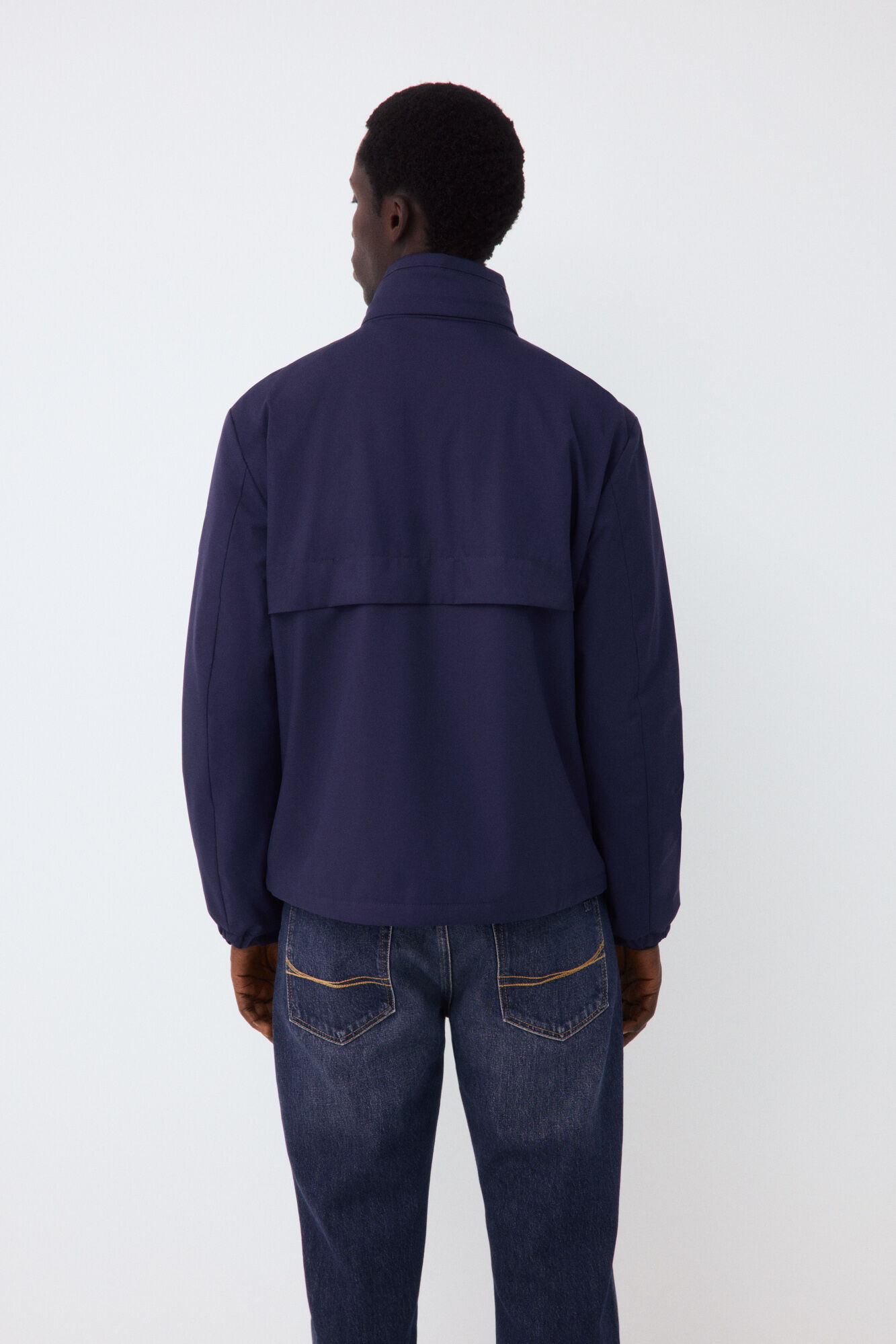 Pedro del Hierro Jacket with zip fastening lining Blue