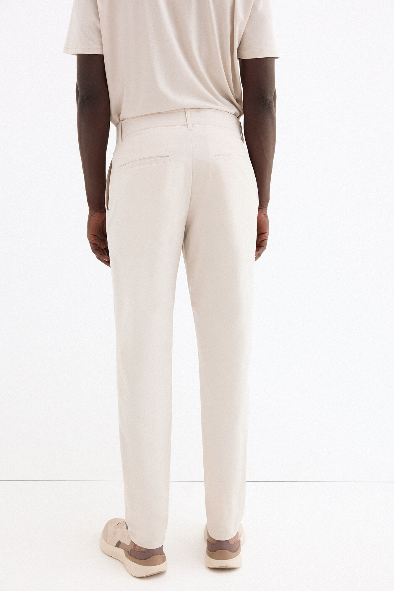 Pedro del Hierro Long golf trousers Beige
