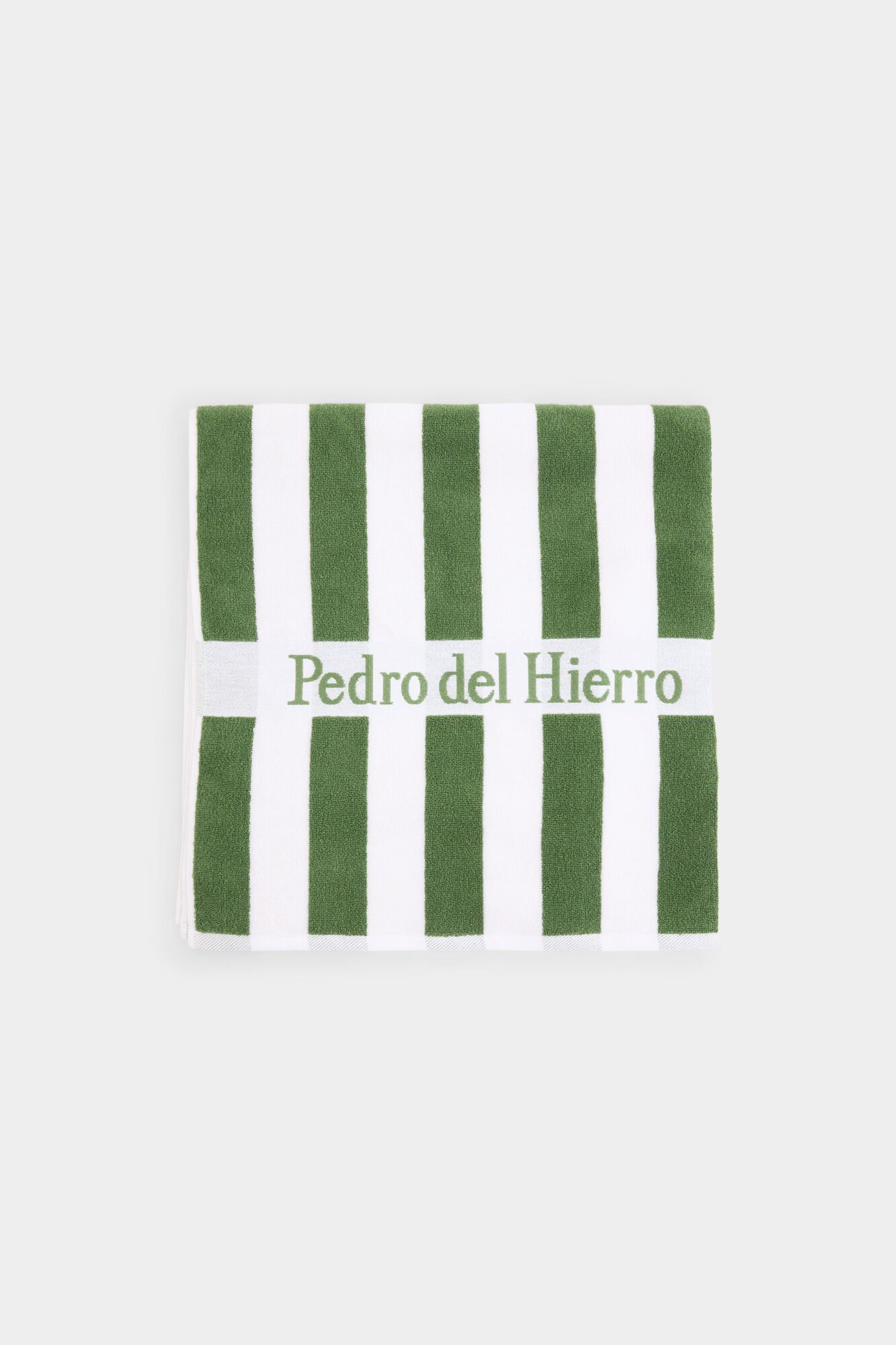 Pedro del Hierro Striped beach towel