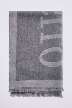 Pedro del Hierro Blanket scarf Grey