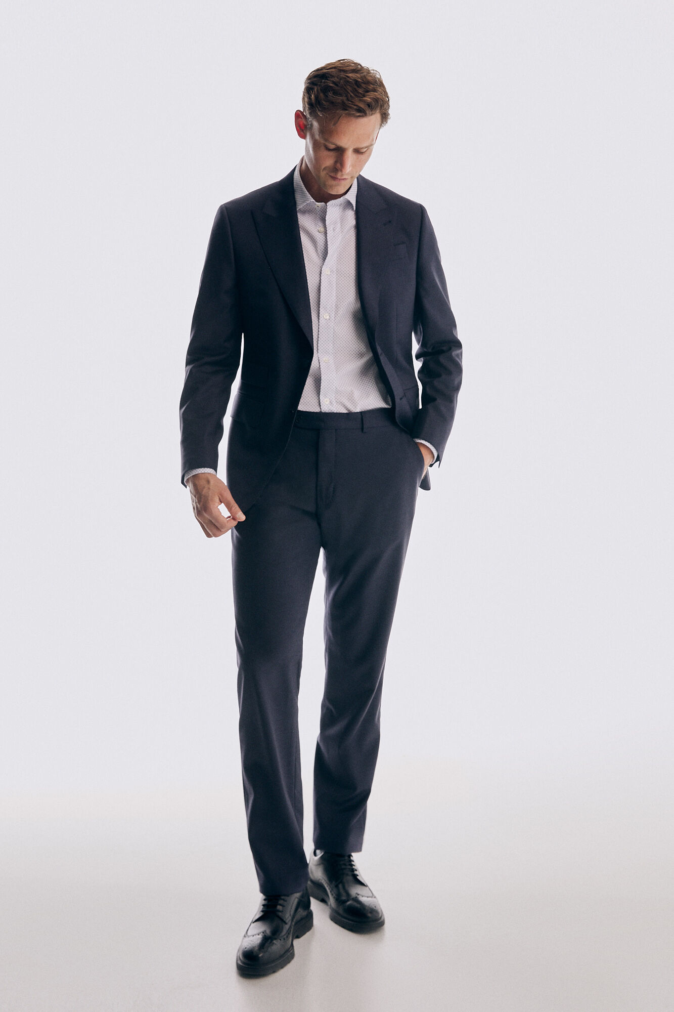 Tailored Fit Italian Linen Miracle™ Suit Trousers | M&S US