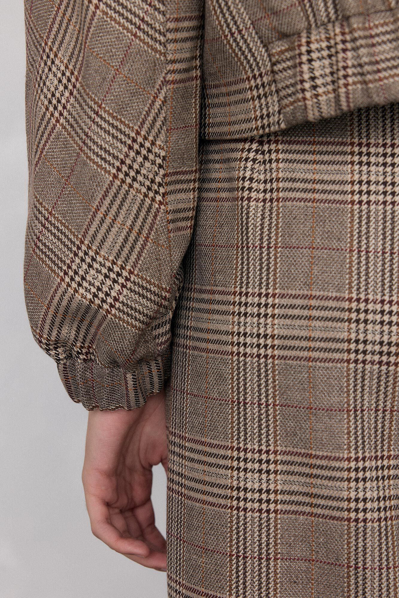 Pedro del Hierro Bombardeiro de caixa Harris Marrom