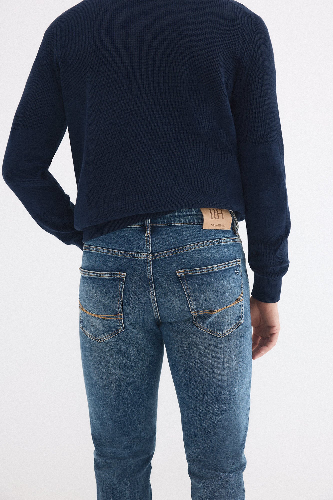 Pedro del Hierro Slim fit jeans Blue