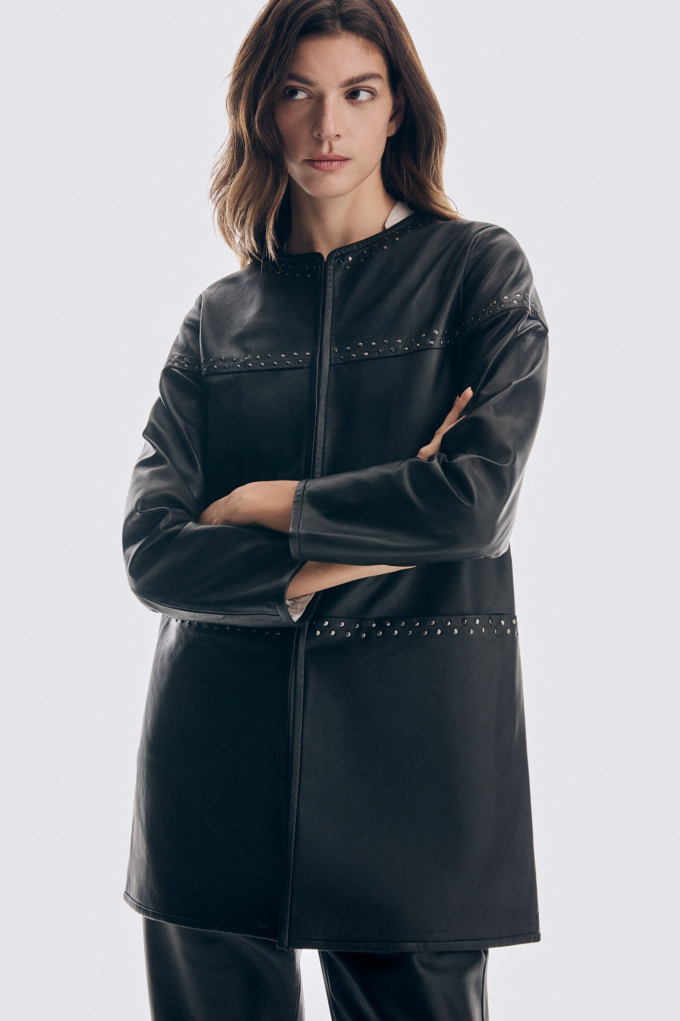 Pedro del Hierro Nappa over garment Black