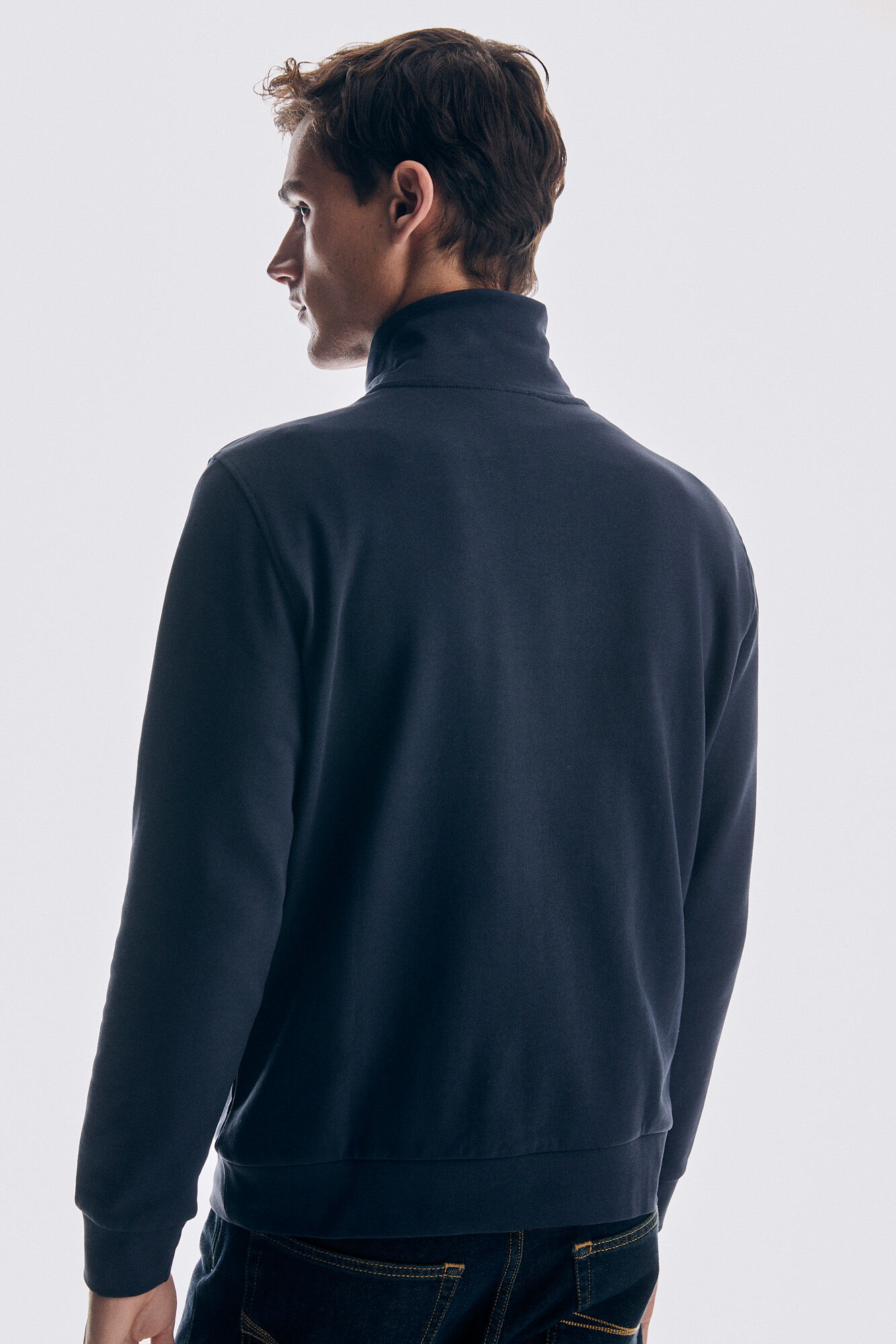 Pedro del Hierro Turtleneck sweatshirt Blue