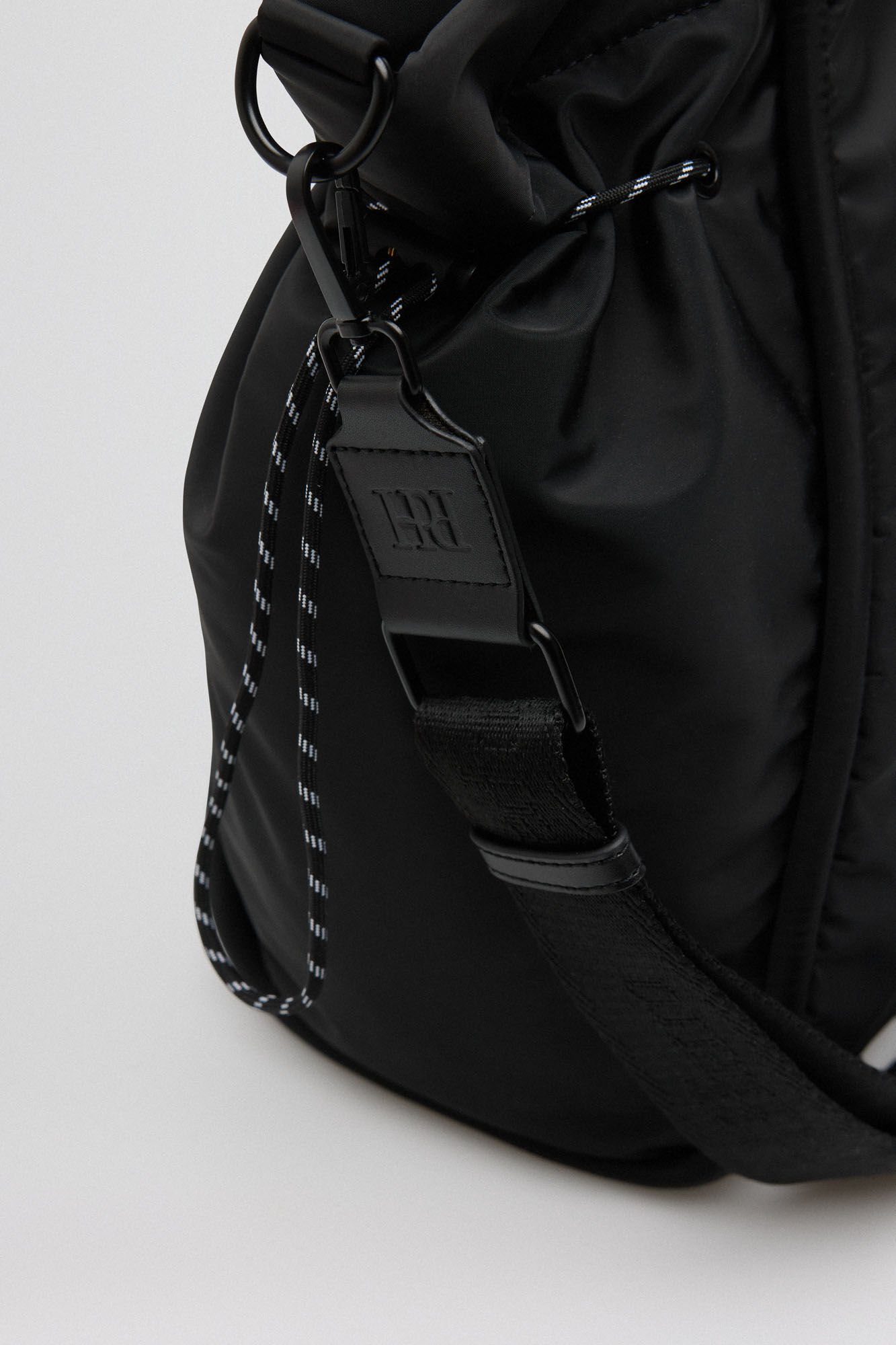 Pedro del Hierro Bolsa esportiva com cord&atilde;o Preto