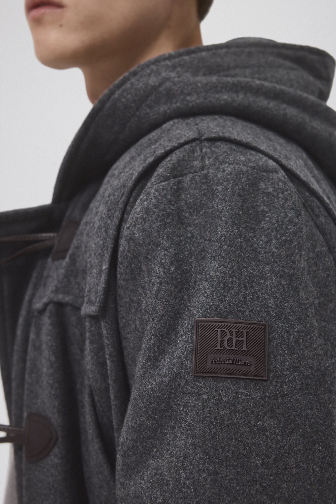 Pedro del Hierro Duffle coat Grey