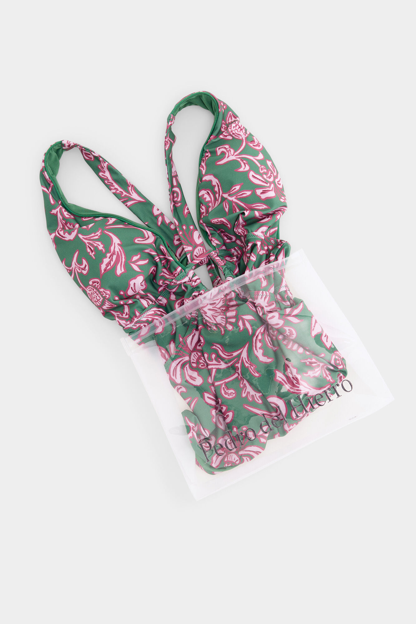 Pedro del Hierro Printed swimwear Pink