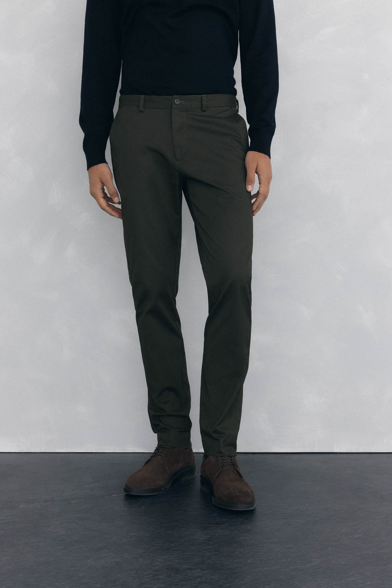 Pedro del Hierro Cal&ccedil;a cal&ccedil;as chino com estampa slim fit