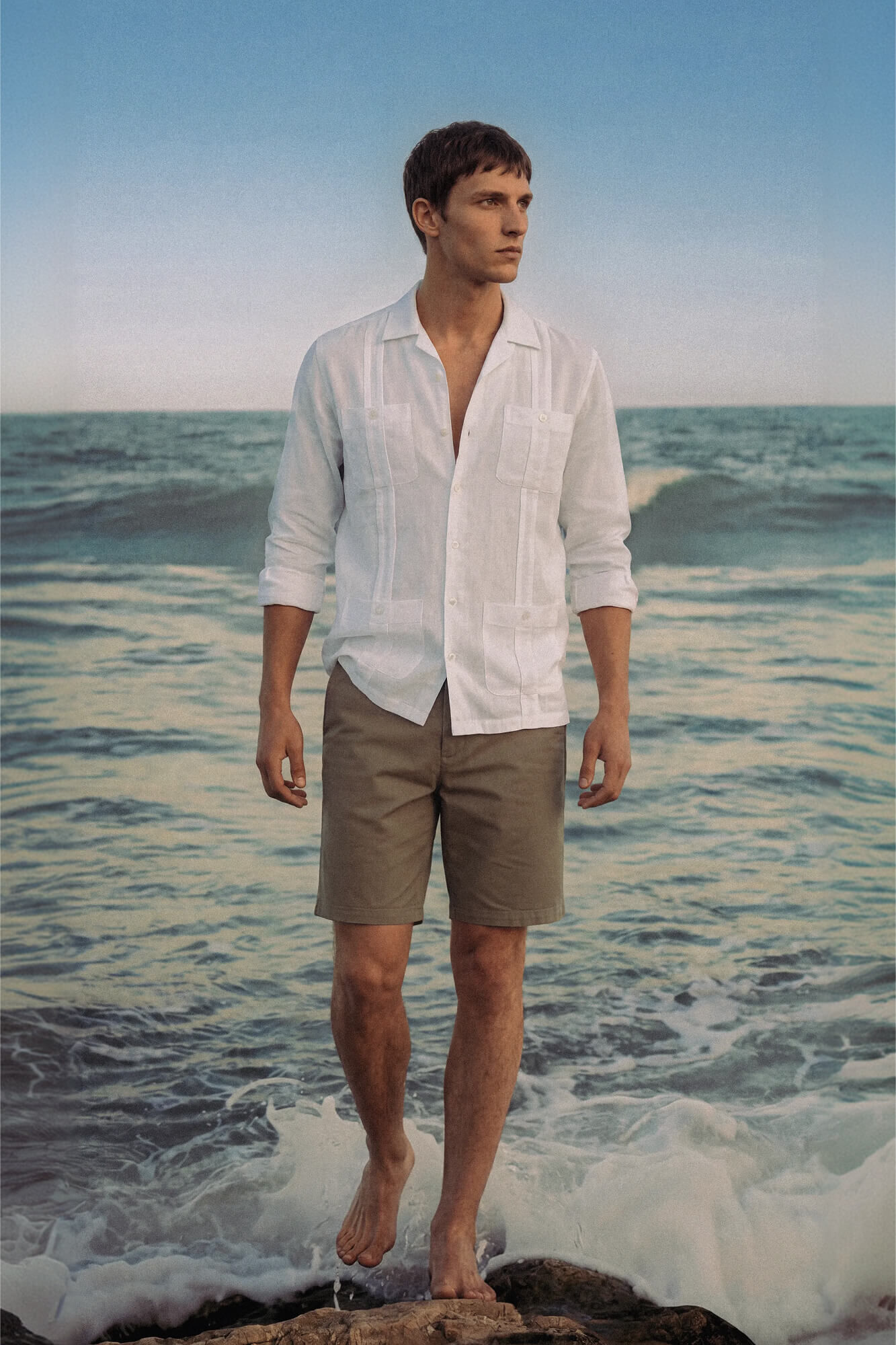 Pedro del Hierro Guayabera lino