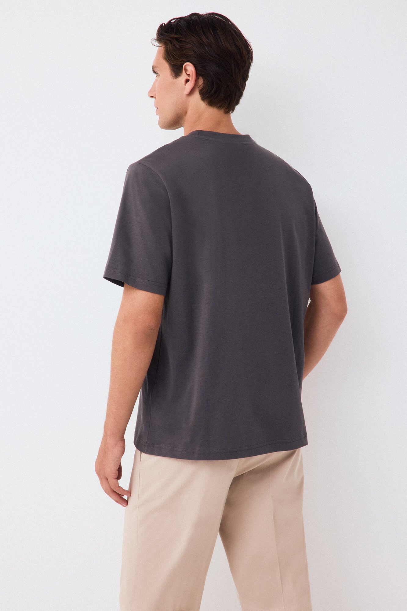 Pedro del Hierro Logo T-shirt Grey