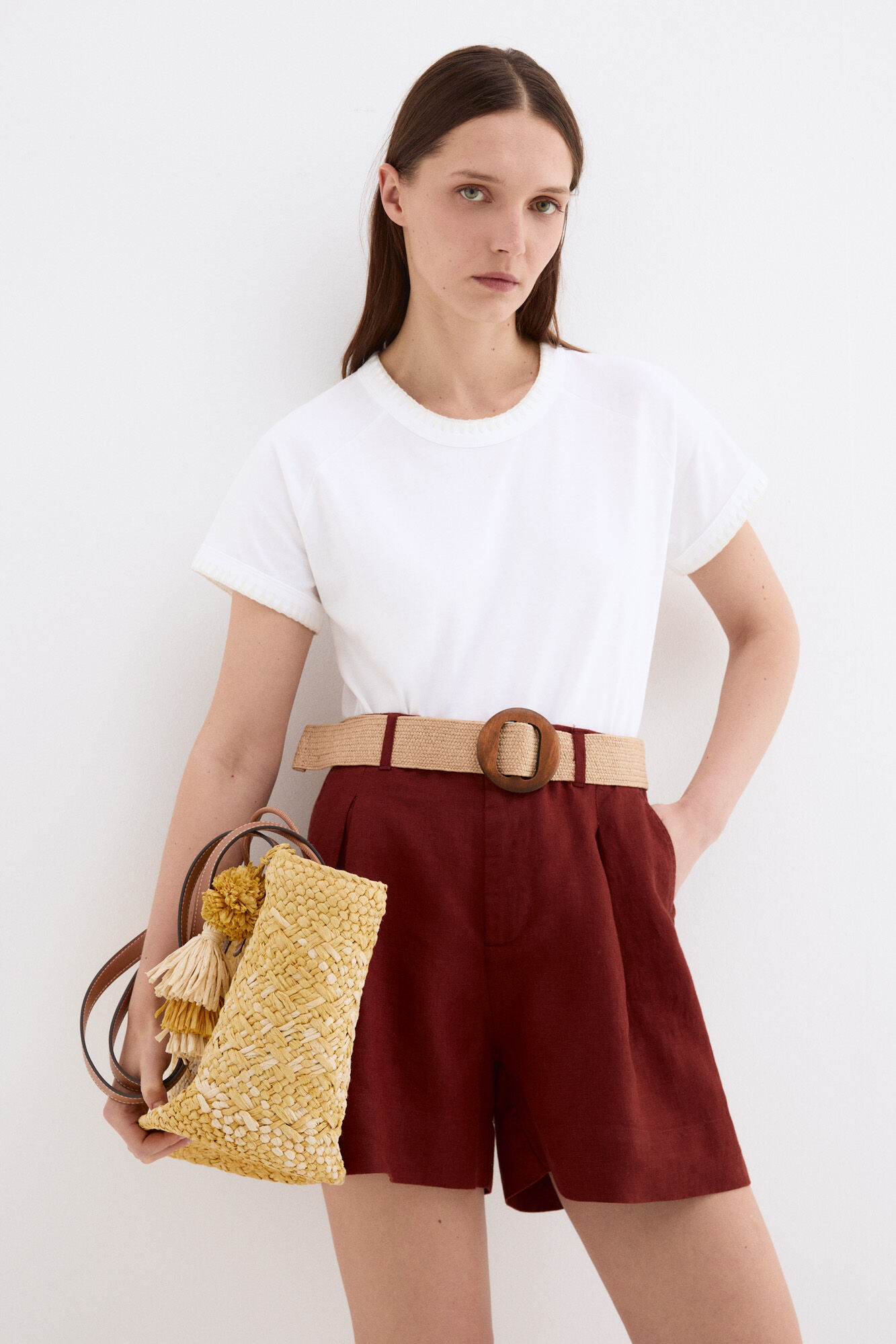 Pedro del Hierro Embroidered short sleeve T-shirt