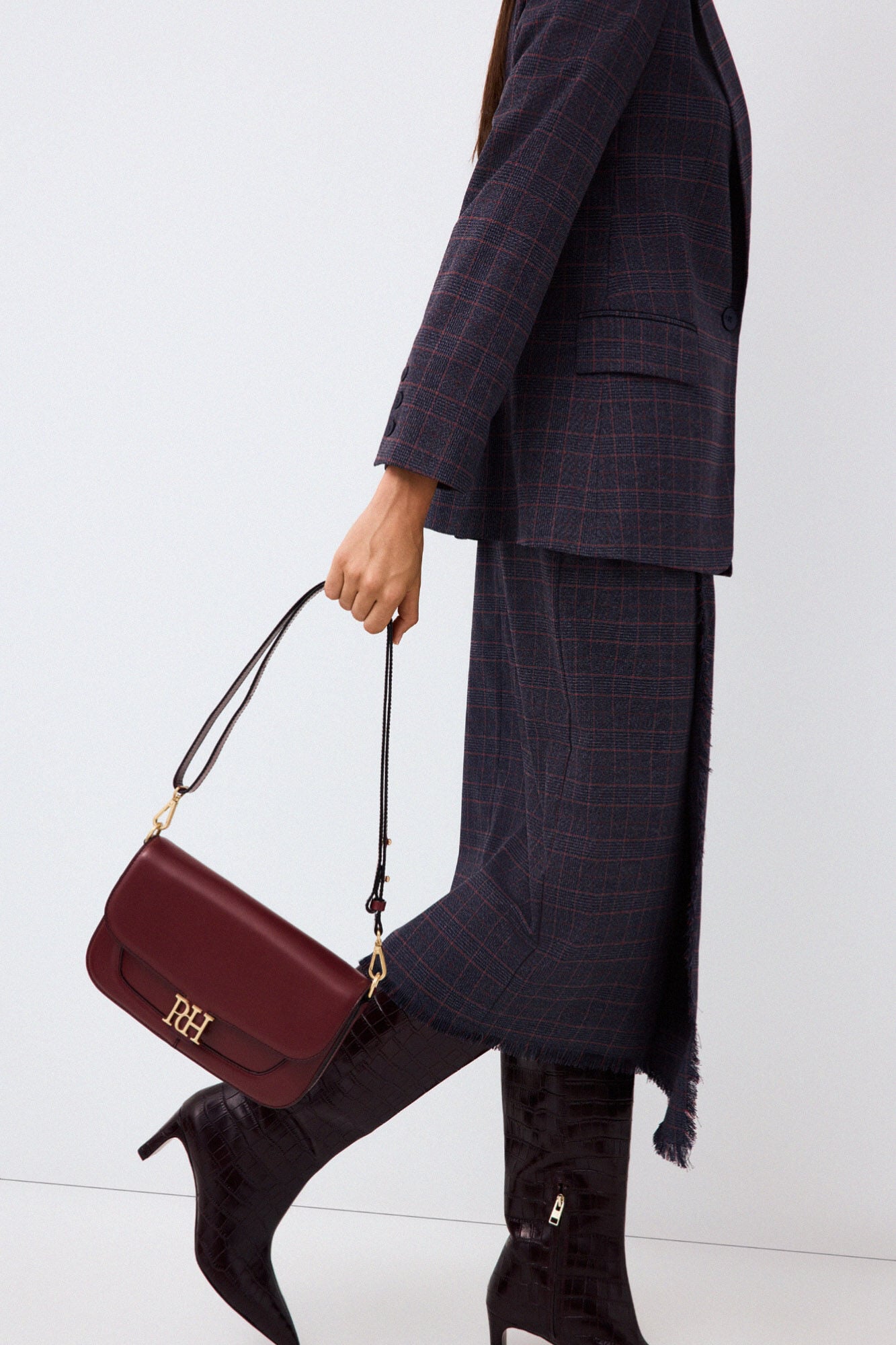 Pedro del Hierro Multiway leather crossbody bag