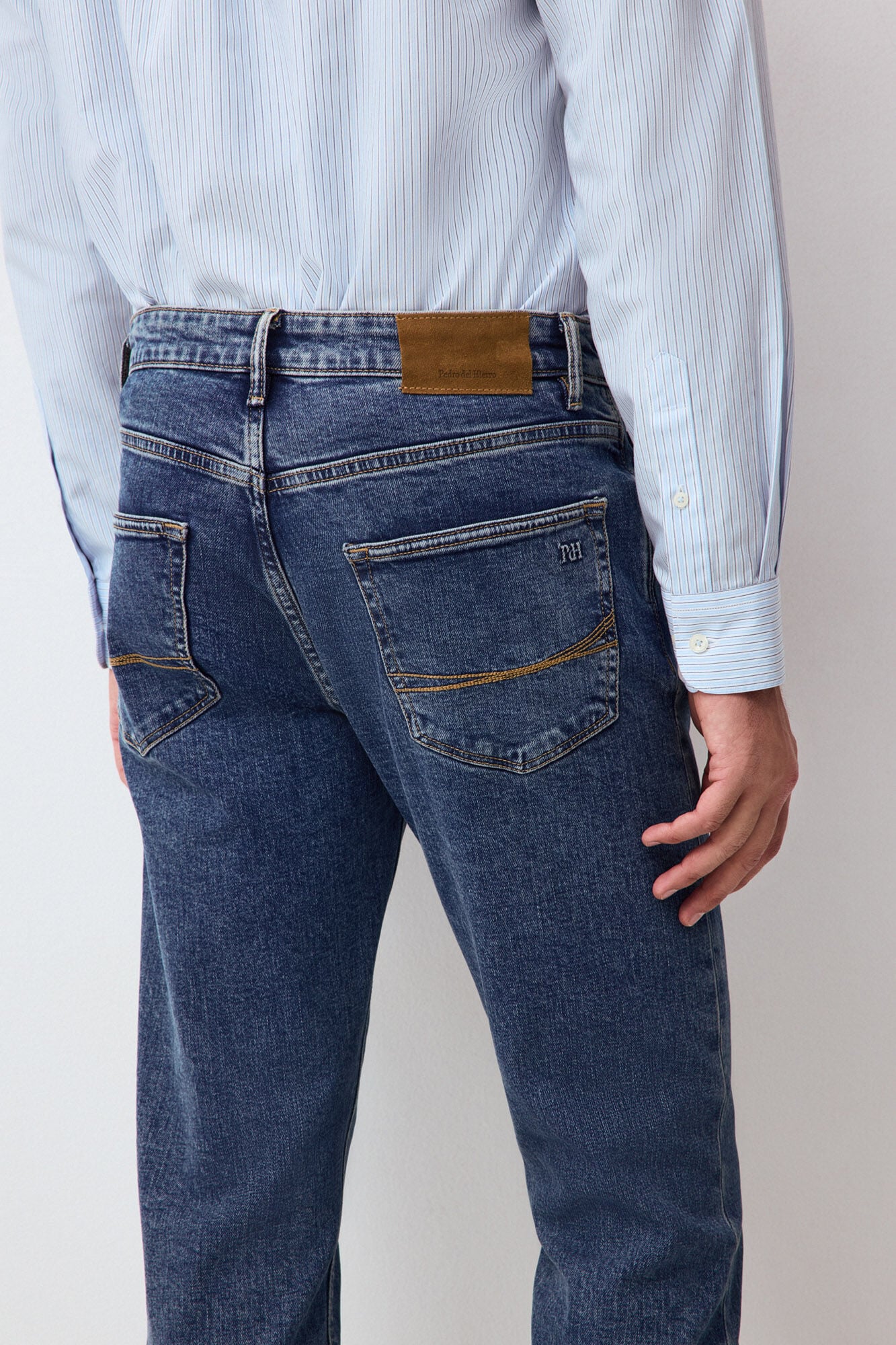 Pedro del Hierro Slim fit jeans Blue