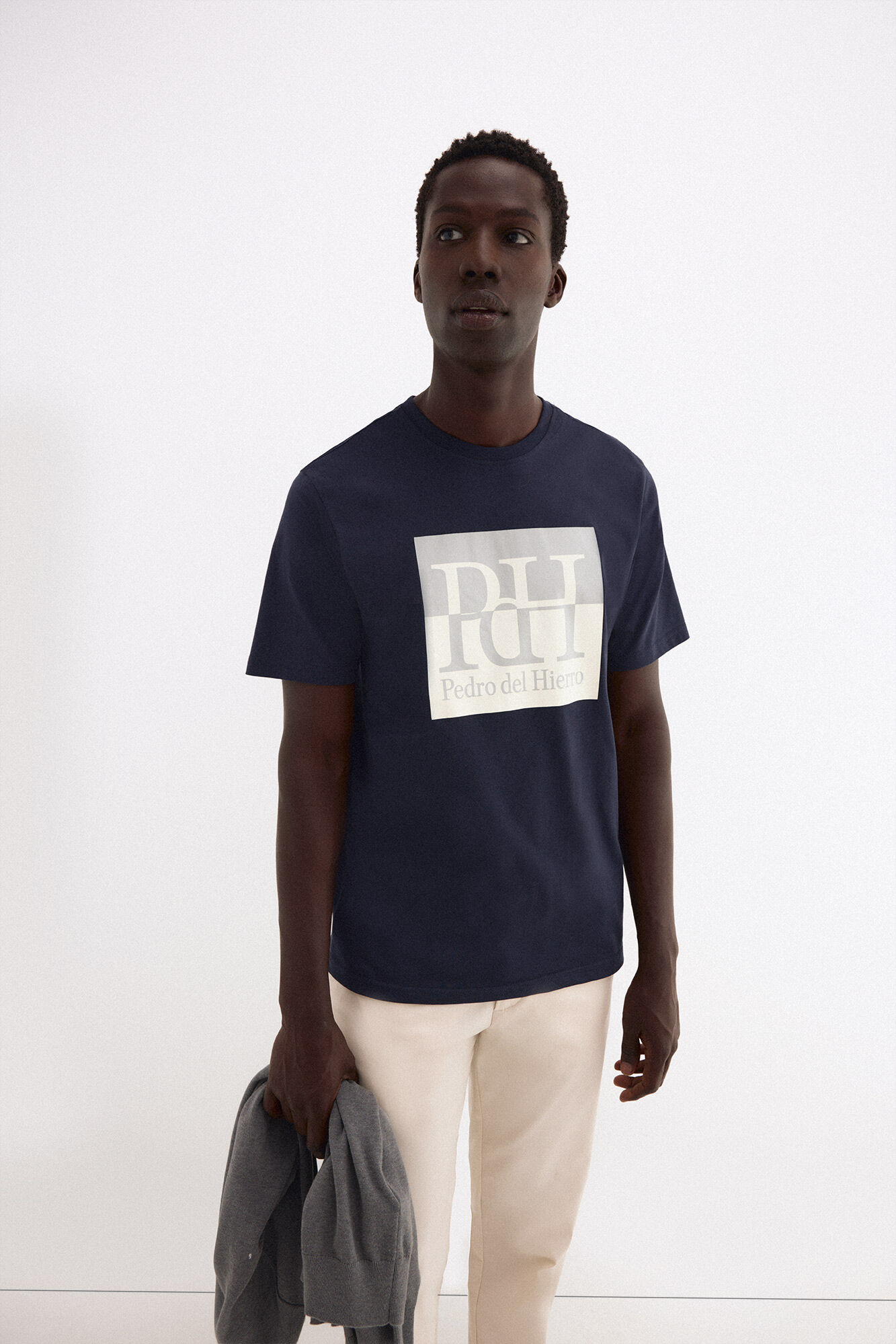 Pedro del Hierro Large logo T-shirt