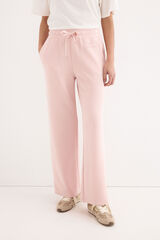 Pedro del Hierro Soft touch straight trousers Pink