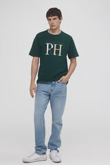 Pedro del Hierro Logo T-shirt Green