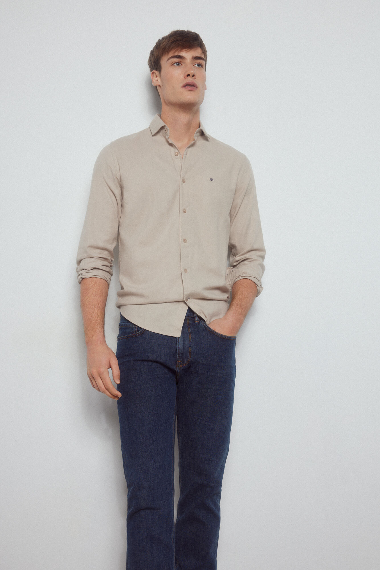 Pedro del Hierro Pantal&oacute;n vaquero premium flex regular fit Azul