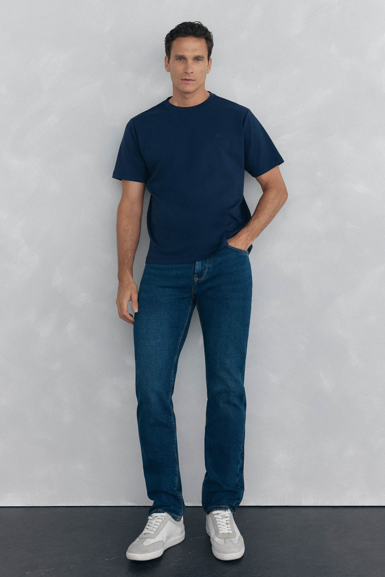 Pedro del Hierro Cal&ccedil;as de ganga premium flex regular fit Azul