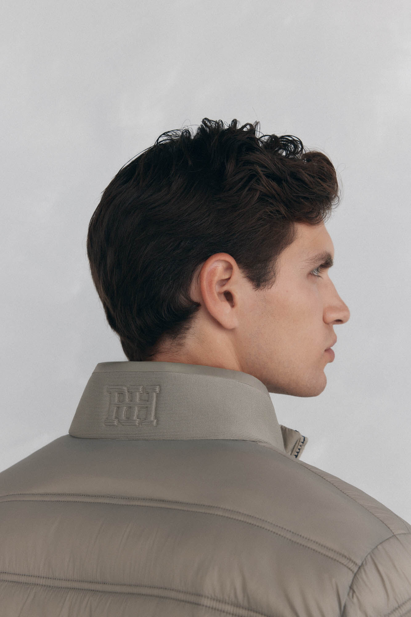 Pedro del Hierro Ultra-light quilted jacket Beige