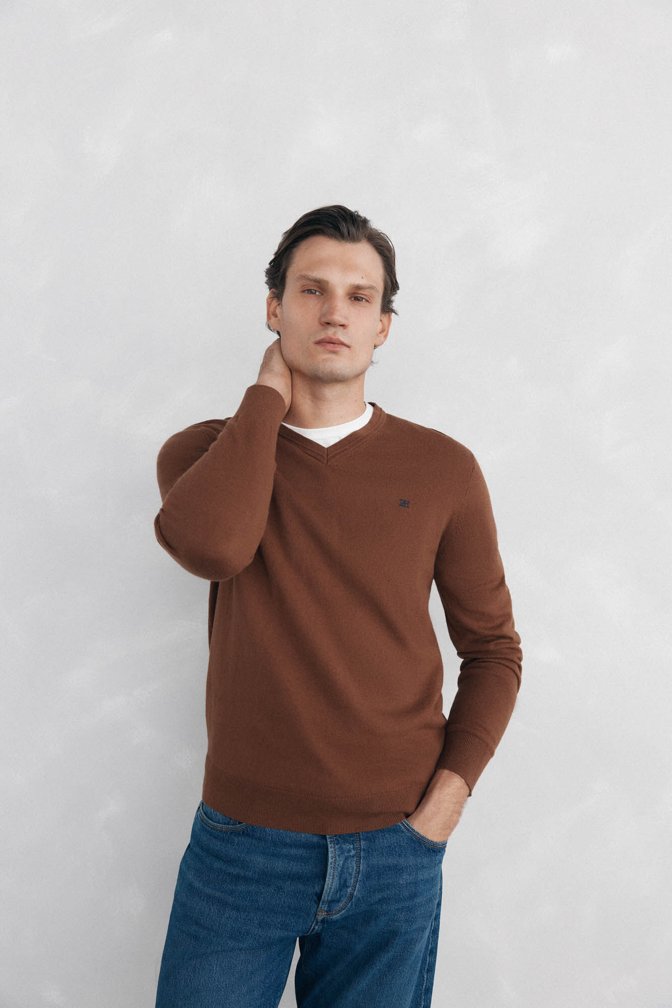 Pedro del Hierro Jersey cuello pico